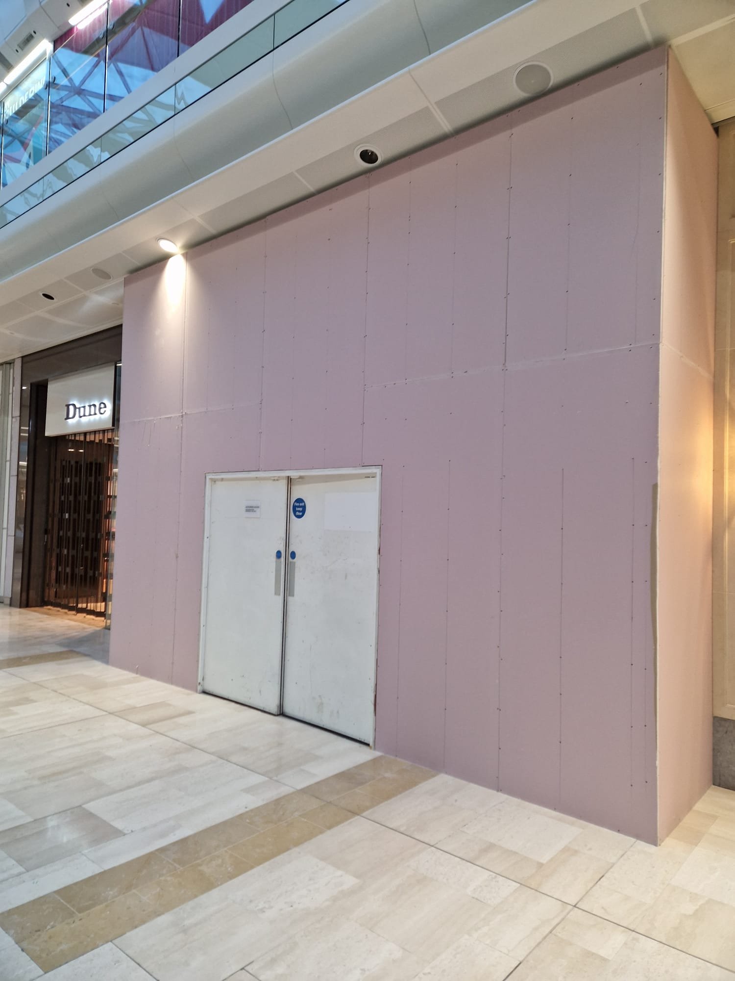 Debenhams — Fire Hoarding