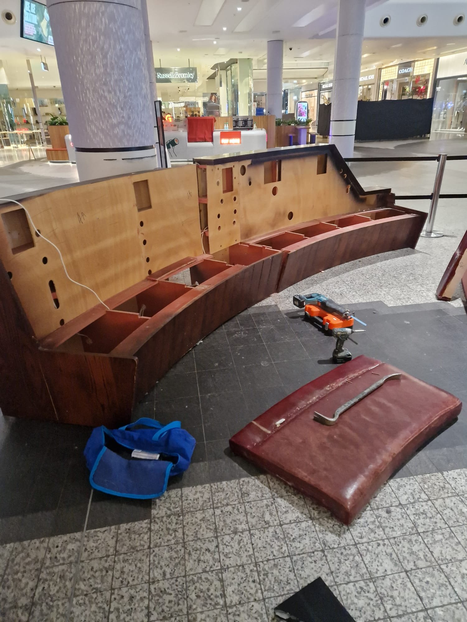 Westfield London — Kiosk Removal & Retail Space Redevelopment