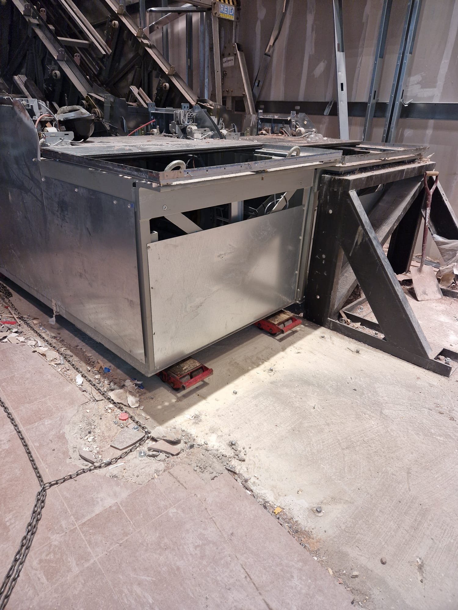 ECL plant on site